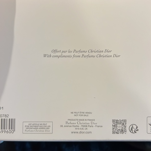 Dior Beauty Denim Pouch w/2 mini's - Picture 11 of 12